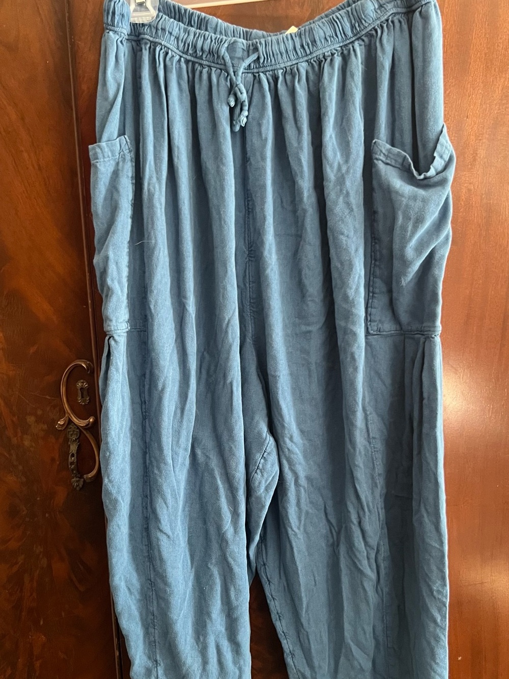 Free People blue Quinn pants